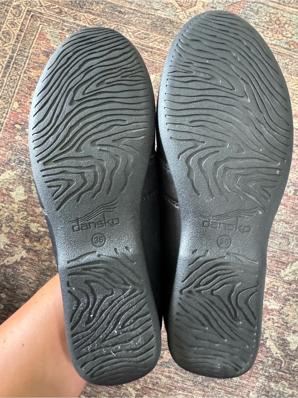 Dansko Lindon Loafers Black Nappa Leather Eu 36 Us 5.5-6 View 5
